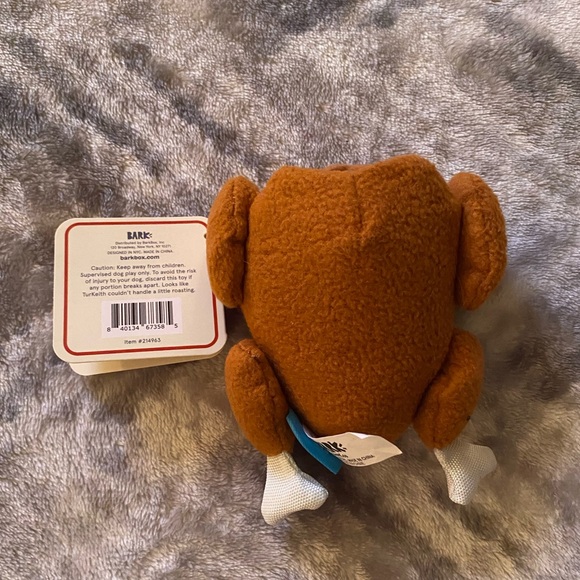 NWT BARK Turkeith Dog Toy - Picture 2 of 3